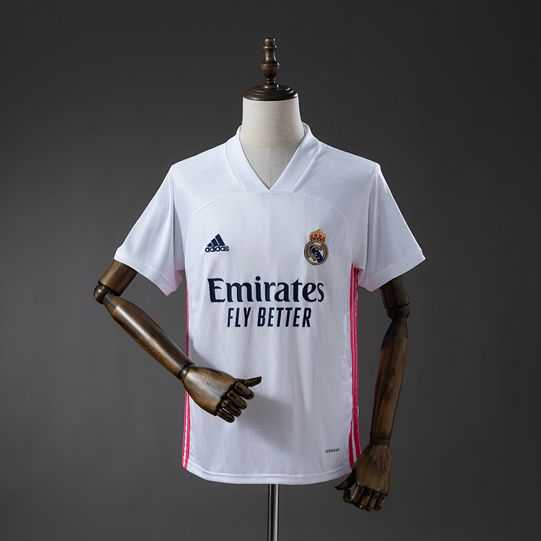 Real Madrid 20/21 Titular Retrô Camisa S-XXL, foto 1