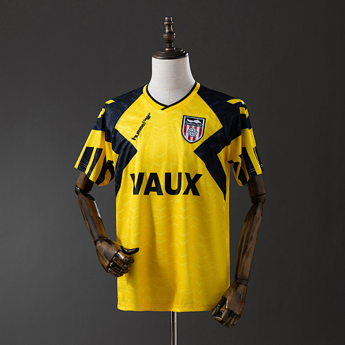 Sunderland 92/93 Second Visitante Retrô Camisa S-XXL