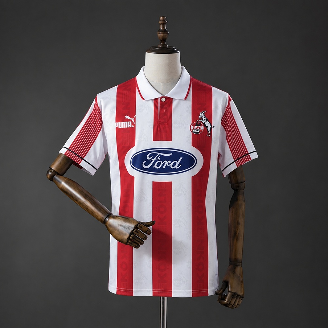 Retrô Köln 95/96 Titular Camisa S-XXL, foto 1