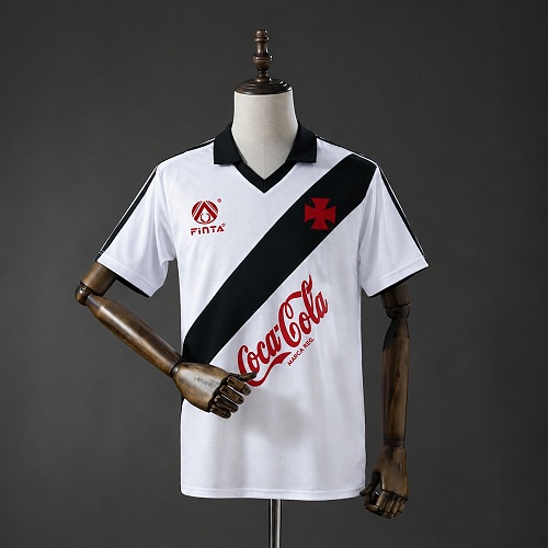 Vasco Da Gama 1988 Visitante Retrô Camisa S-XXL