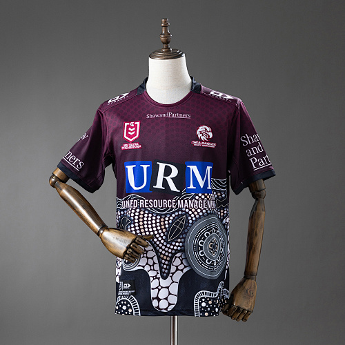 NRL Manly Warringah Sea Eagles 2025 Indigenous Camisa S-5XL
