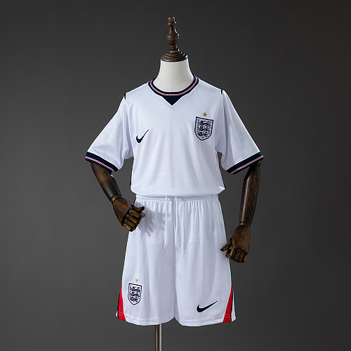 England 2026 Titular Kit infantil Tamanho 16-28