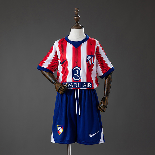 Atletico Madrid 26/27 Titular Kit infantil Tamanho 16-28