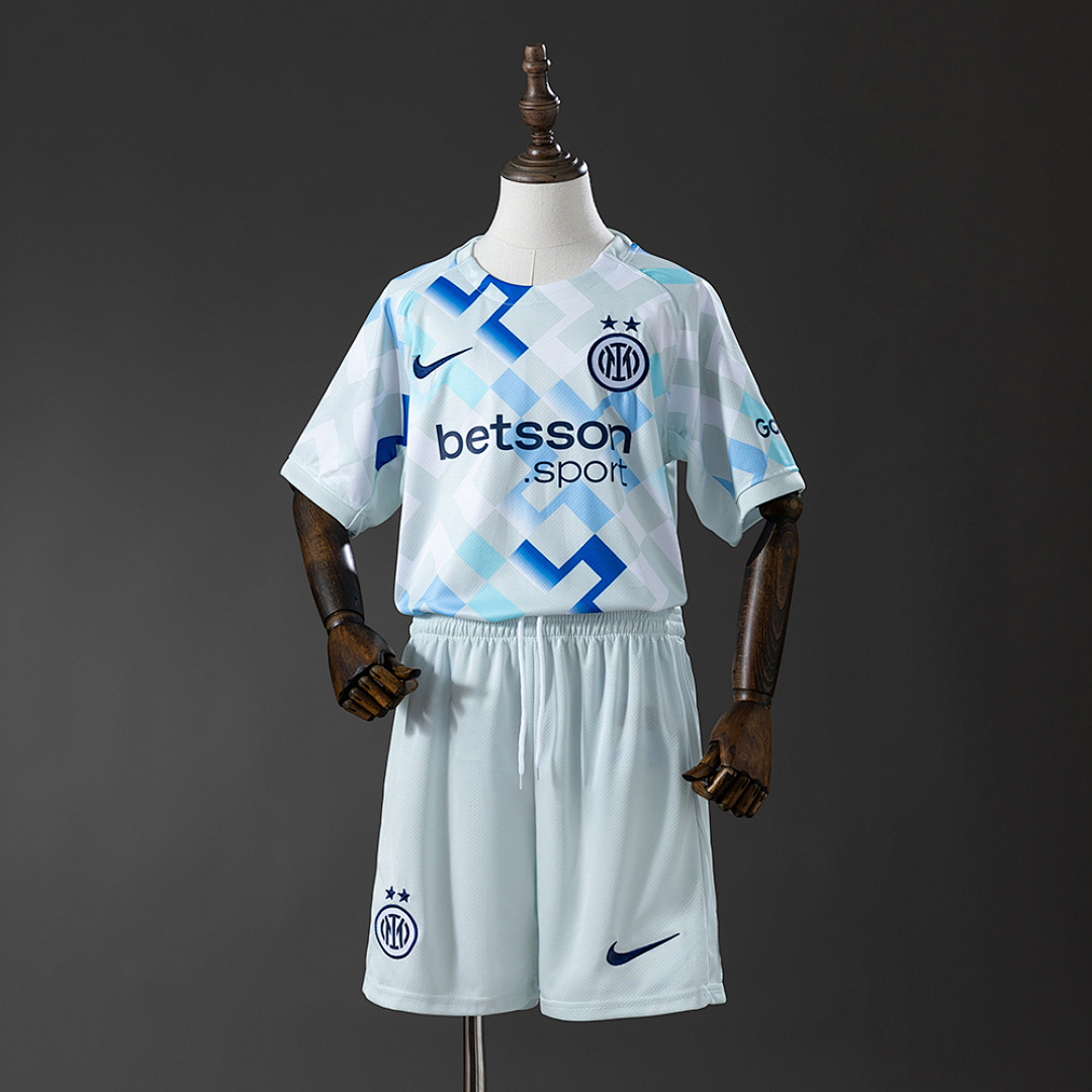 Inter Milan 25/26 Visitante Kit infantil Tamanho 16-28, foto 1