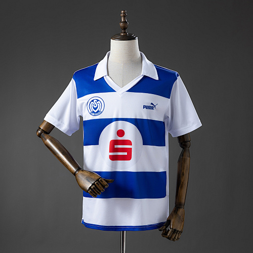 MSV Duisburg 90/91 Titular Retrô Camisa S-XXL