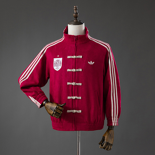 Spain CNY Tang Jacket Red S-XXL