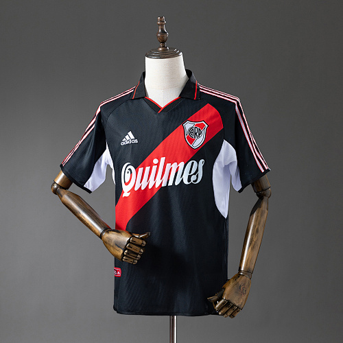 River Plate 00/01 Terceira Retrô Camisa S-XXL