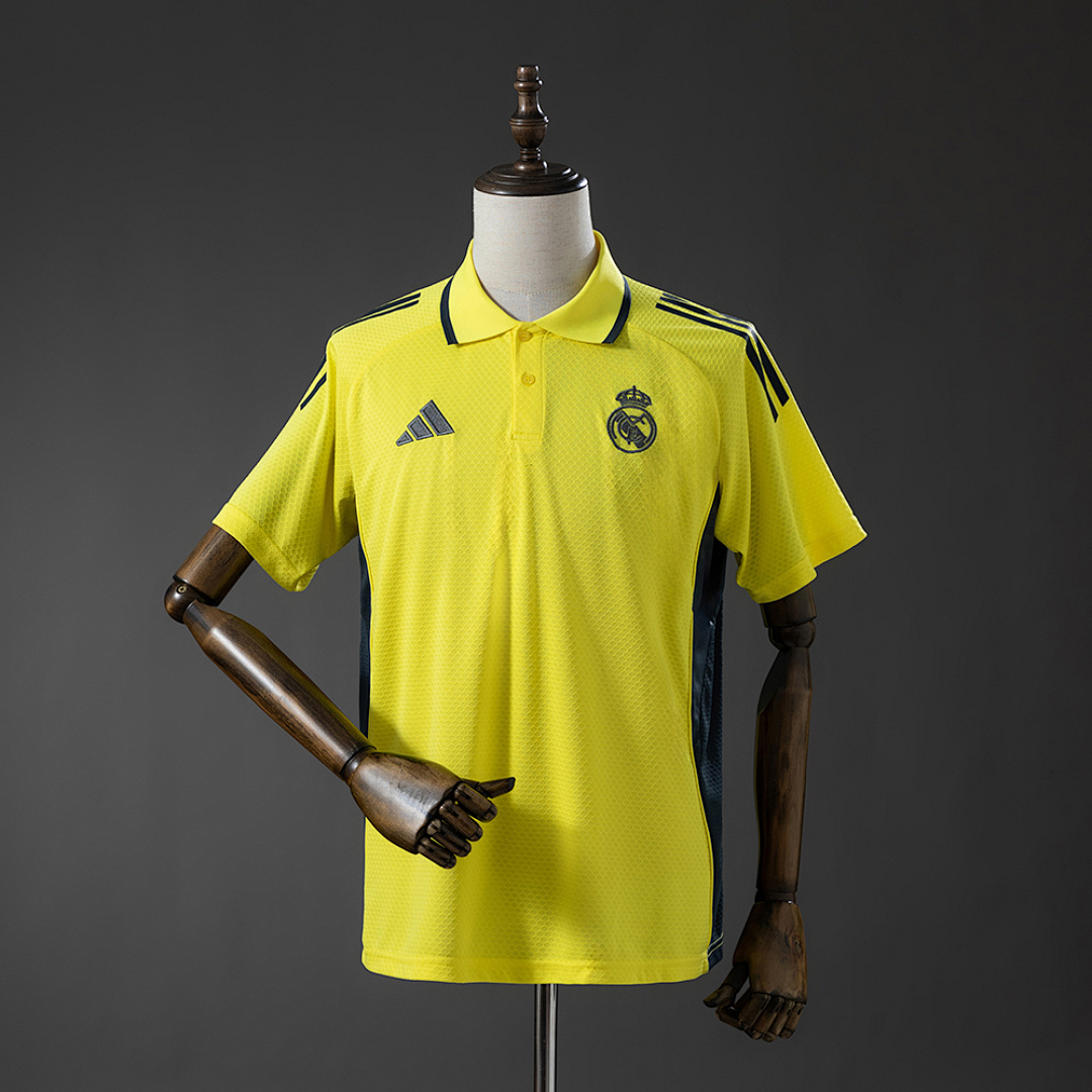 Real Madrid 25/26 POLO - Yellow S-XXL, foto 1