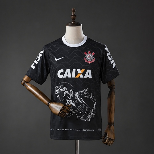 Corinthians 2012 Visitante HUMAN EVAGELION Retrô Camisa S-XXL