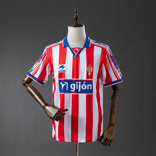Sporting de Gijon 99/00 Titular Retrô Camisa S-XXL