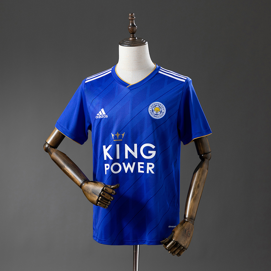 Leicester City 18/19 Titular Retrô Camisa S-XXL, foto 1