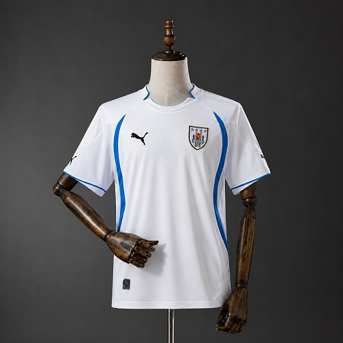 Uruguay 2010 Visitante Retrô Camisa S-XXL