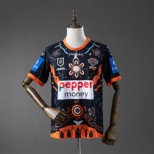 NRL West Tigers 2025 Indigenous Camisa S-5XL