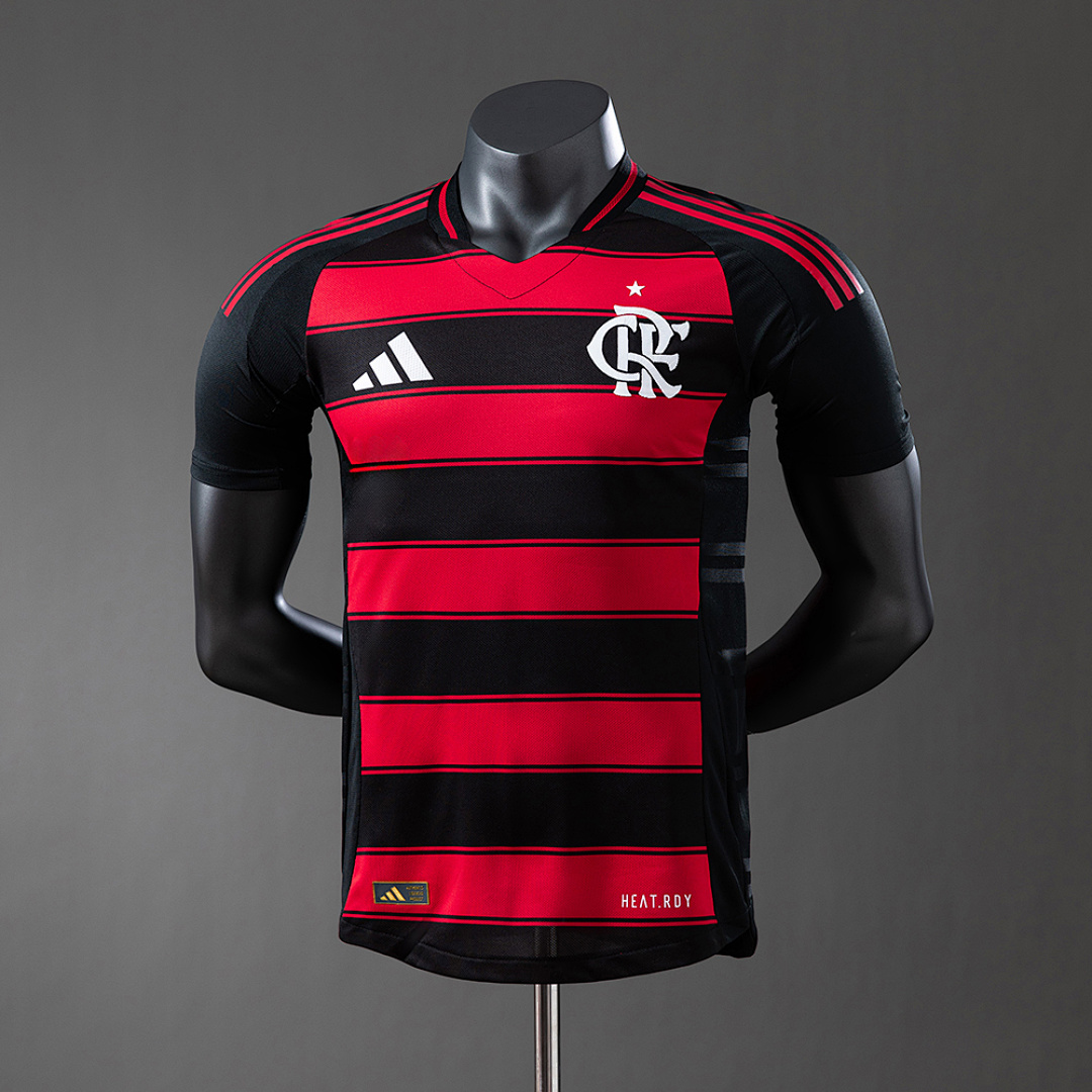 Flamengo 25/26 Versão jogador Titular Camisa S-4XL, foto 1