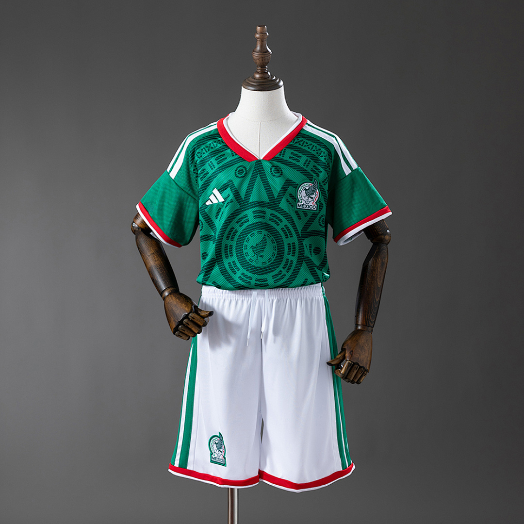Mexico 2026 Titular Kit infantil Tamanho 16-28, foto 1