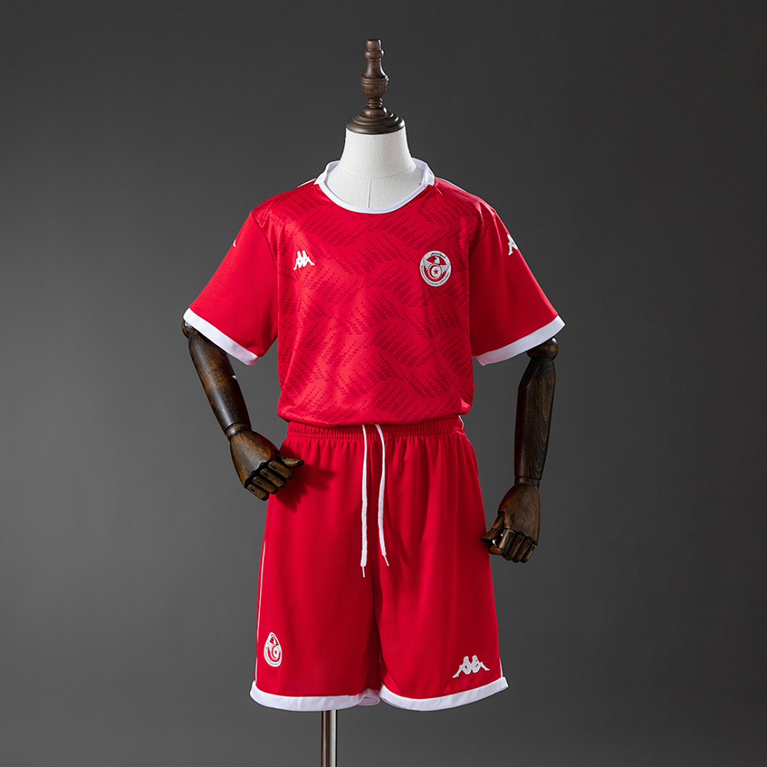 Tunisia 2026 Titular Kit infantil Tamanho 16-28, foto 1