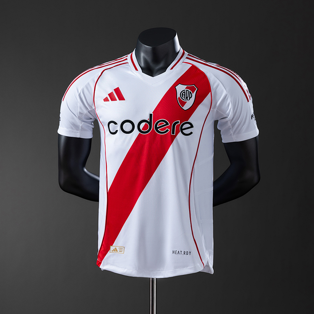 River Plate 24/25 Versão jogador Titular Camisa S-4XL, foto 1