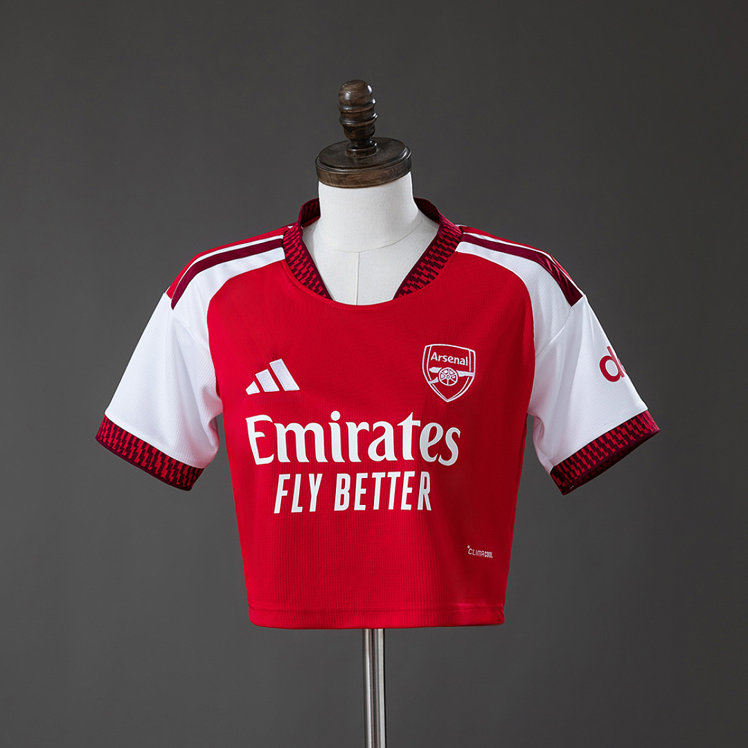 Arsenal 26/27 Titular Match Feminina Crop Camisa S-XXL, foto 1