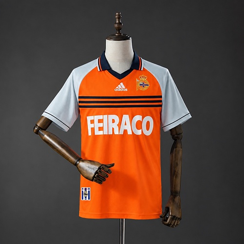 Retrô Deportivo La Coruña 98/99 Terceira Camisa S-XXL