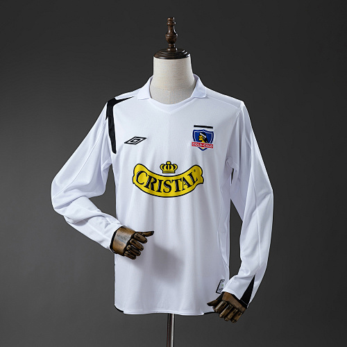 Retrô Manga longa Colo Colo 2006 Titular S-XXL