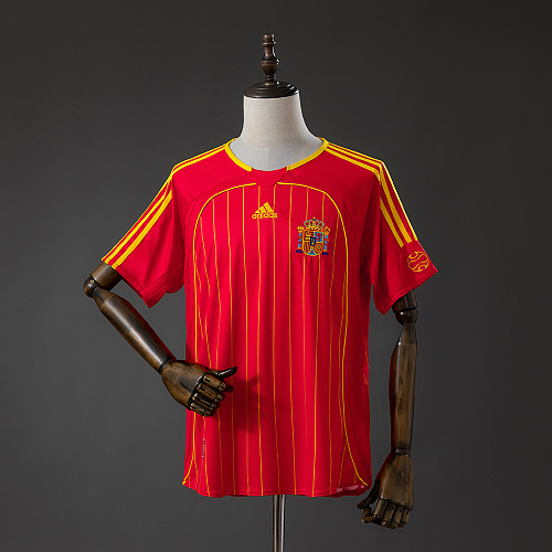 Spain 2006 Titular Retrô Camisa S-XXL
