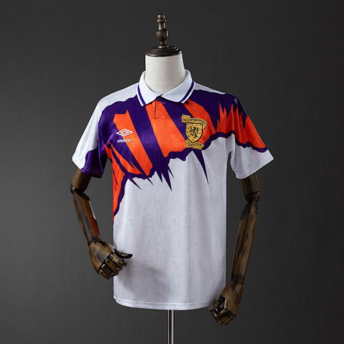 Scotland 91/93 Visitante Retrô Camisa S-XXL