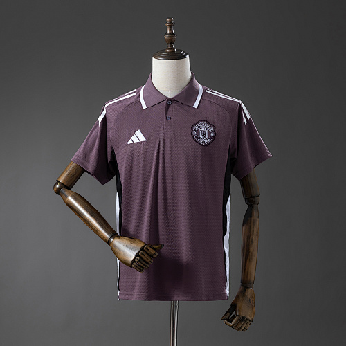 M-U 25/26 POLO - Grey Purple S-XXL