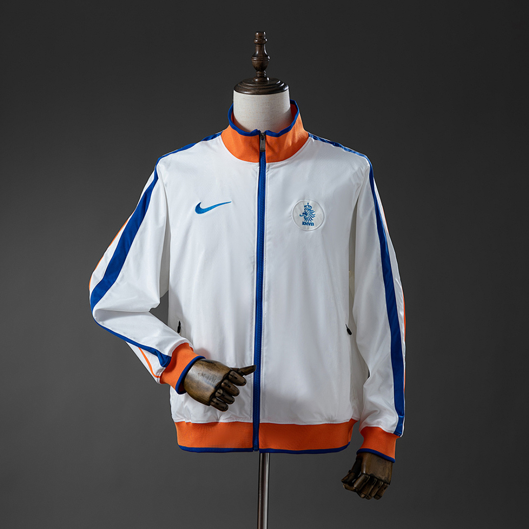 Netherlands 10/11 Windbreaker - White S-XXL, foto 1