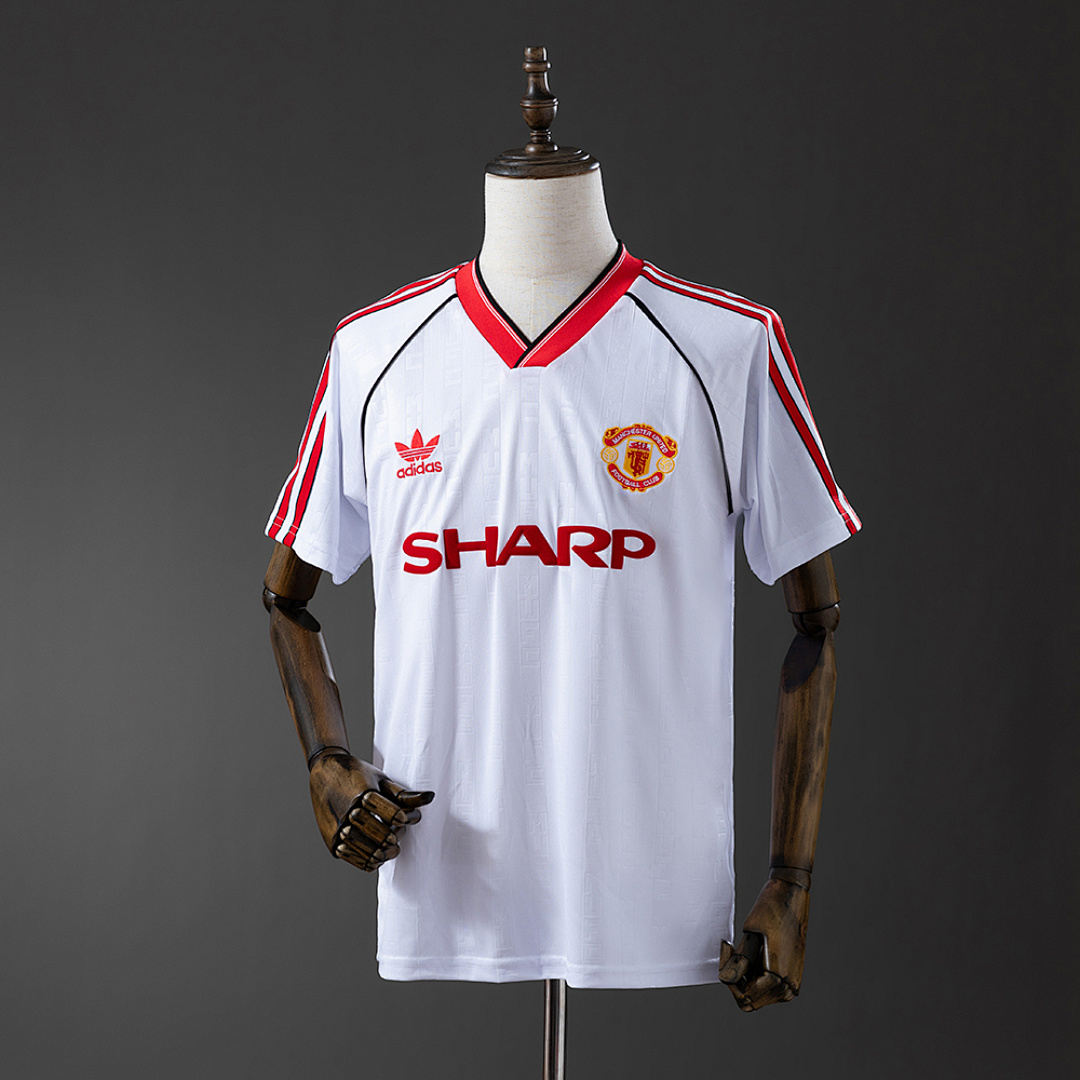 M-U 1988/90 Visitante Retrô Camisa S-XXL, foto 1