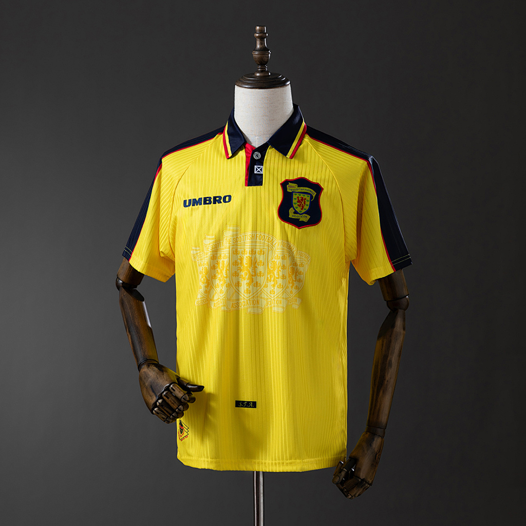 Retrô Scotland 96/98 Yellow S-XXL, foto 1