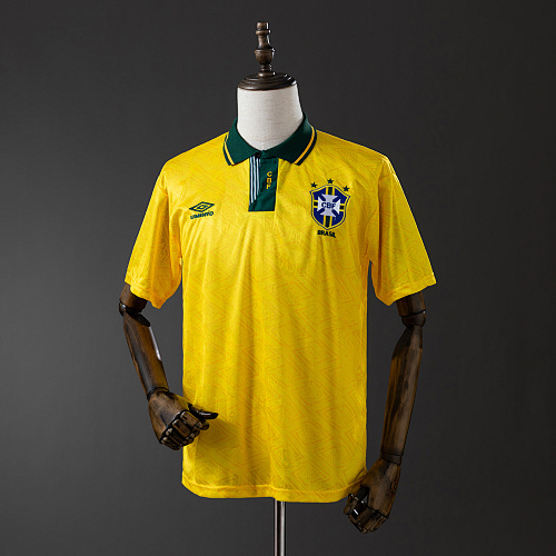 Retrô Brazil 91/93 Titular S-XXL