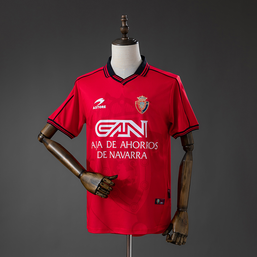 Osasuna 98/00 Titular Retrô Camisa S-XXL, foto 1