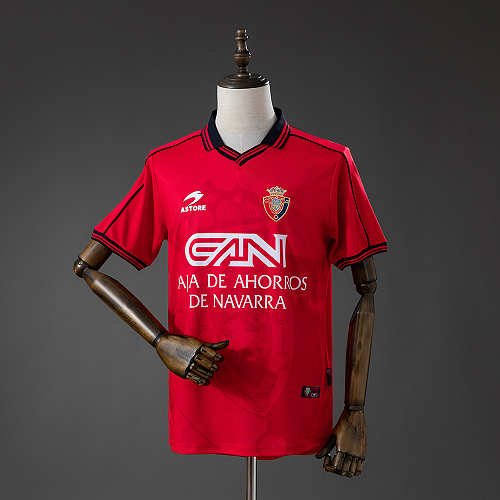 Osasuna 98/00 Titular Retrô Camisa S-XXL