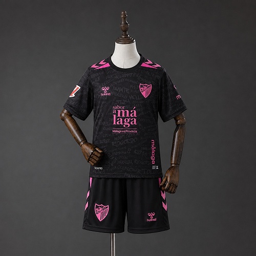 Málaga 26/27 Third Kids Kit Tamanho 16-28