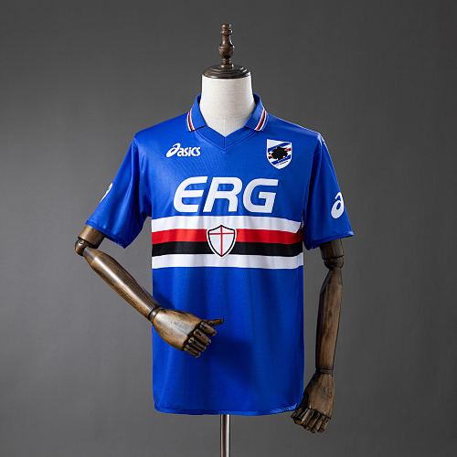 Sampdoria 03/04 Titular Retrô Camisa S-XXL