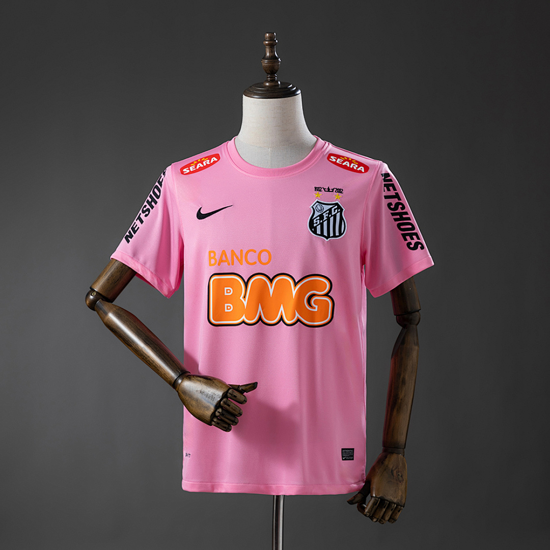 Santos 12/13 Retrô-Pink Camisa S-XXL, foto 1