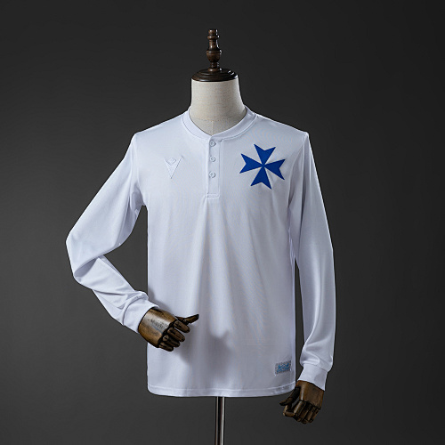 Blackburn Rovers 150th Edição de aniversário Manga longa White Camisa S-4XL