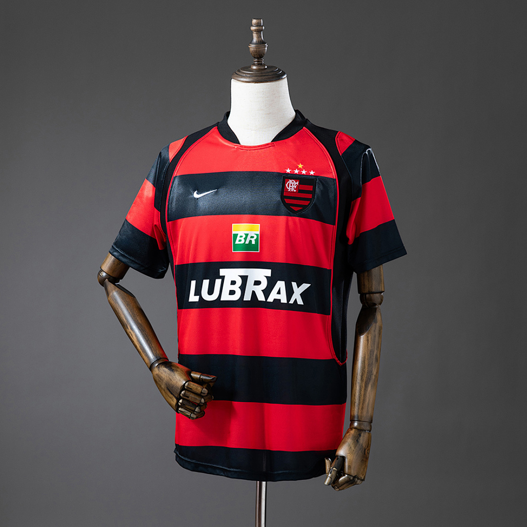 Flamengo 2002/03 Titular Retrô Camisa S-XXL, foto 1