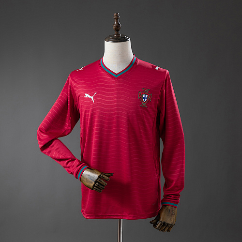 Portugal 2026 Titular Manga longa Camisa S-4XL