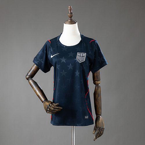 USA 2026 Visitante Feminina Camisa S-XXL