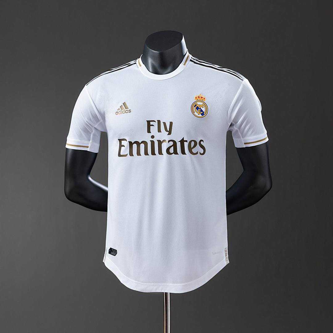 Real Madrid 19/20 Titular Versão jogador Retrô Camisa S-3XL, foto 1