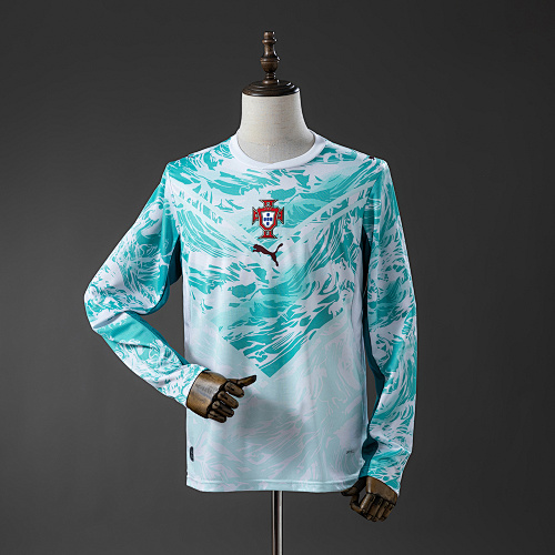 Portugal 2026 Manga longa Visitante Camisa S-4XL