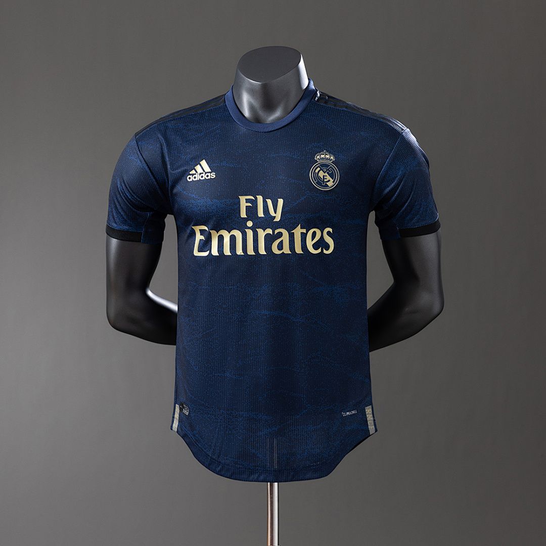 Real Madrid 19/20 Visitante Versão jogador Retrô Camisa S-3XL, foto 1