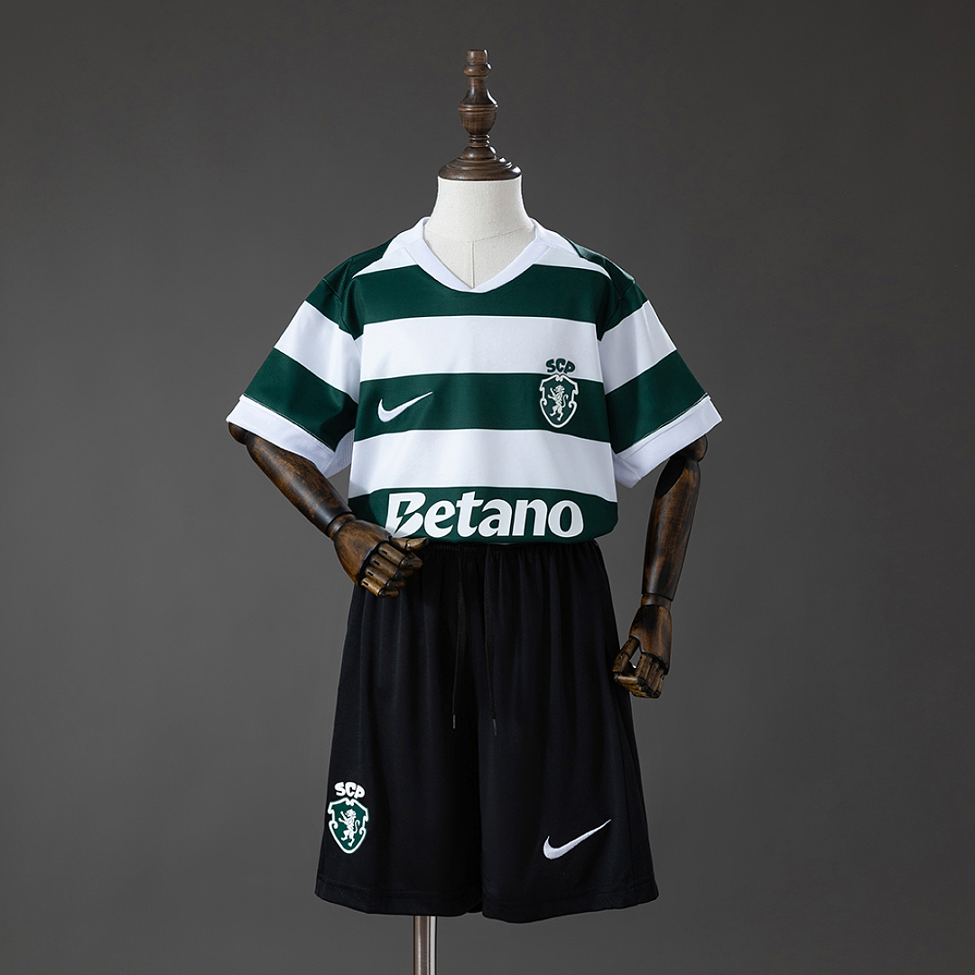 Sporting CP 26/27 Titular Kit infantil Tamanho 16-28, foto 1