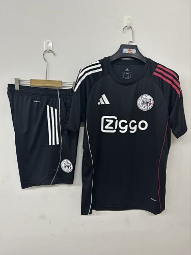25/26 Ajax training Camisa black S-3XL