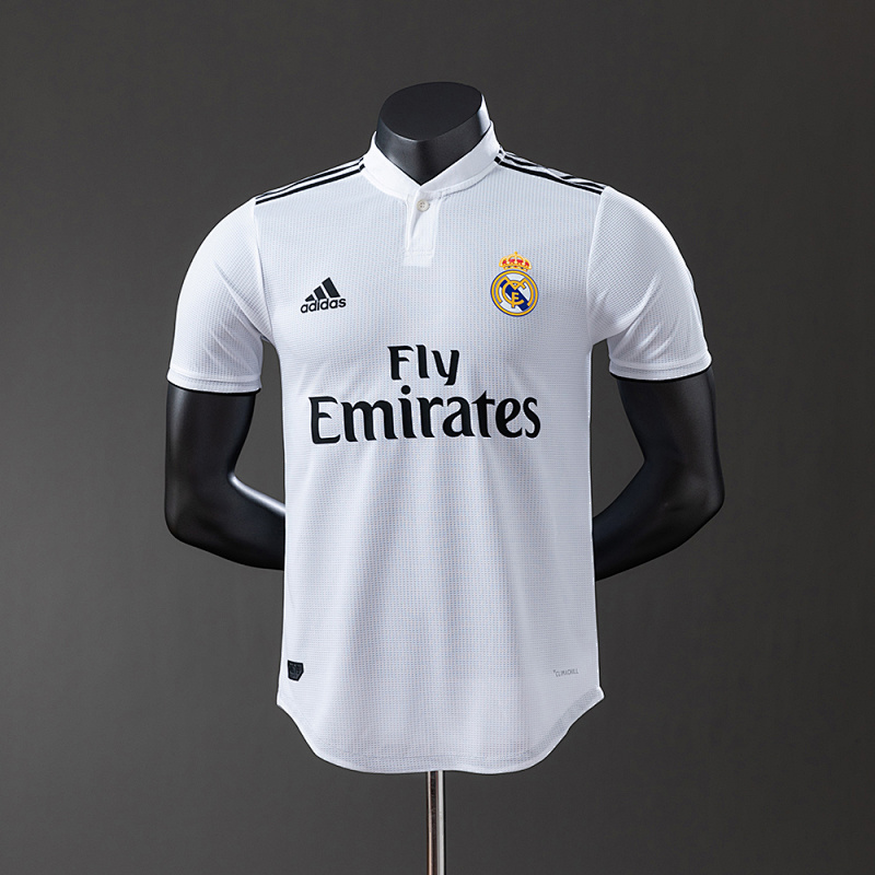 Real Madrid 18/19 Titular Versão jogador Retrô Camisa S-3XL