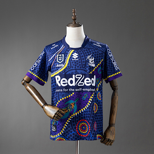 NRL Melbourne Storm 2025 Indigenous Camisa S-5XL