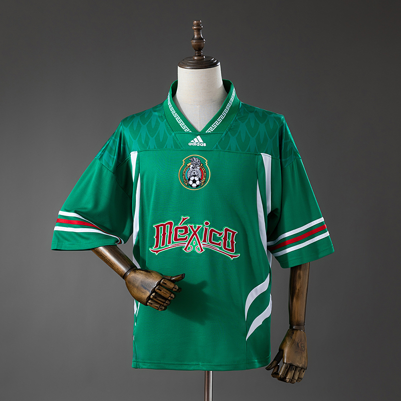 México 2026 Bringback Remixado Camisa Verde S-XXL