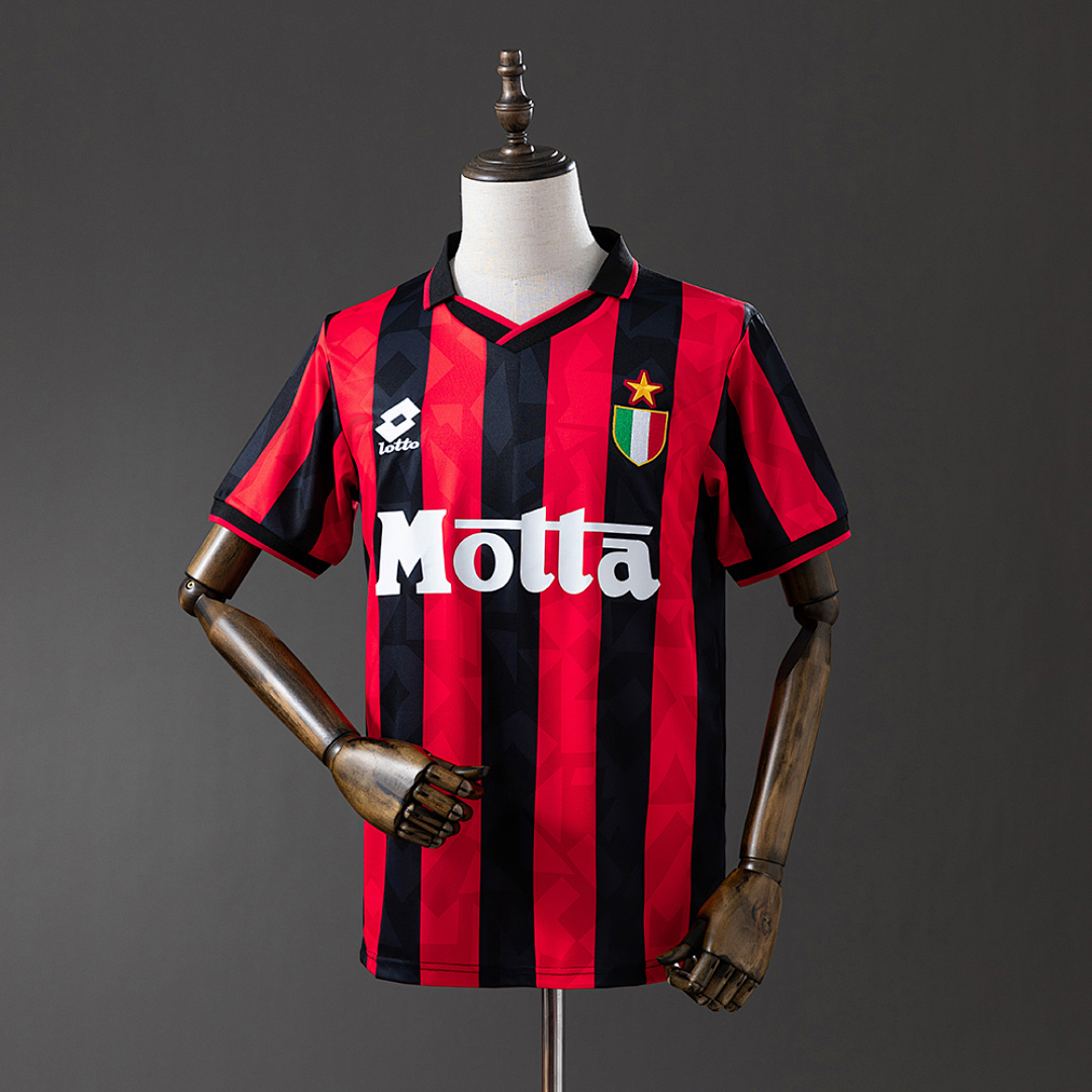 Retrô 93/94 AC Milan Titular S-XXL, foto 1