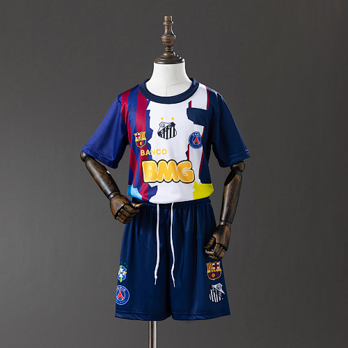 Neymar jr 25/26 Commemorative Kit infantil Tamanho 16-28